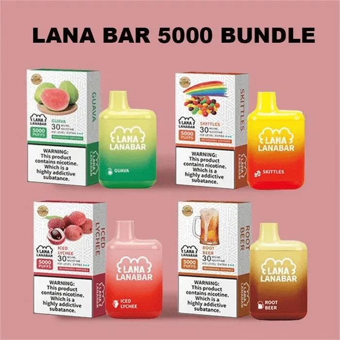 LANA 5000口拋棄式電子煙｜一次性電子煙現貨快速出貨